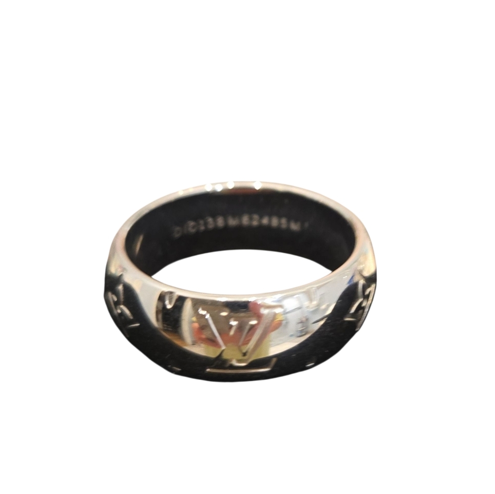 Louis Vuitton Silver Band Size 7/8